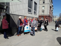 Tallinnassa 23.4.2018.  Kuvasi Anja Virta