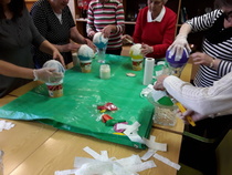 Luovat kädet-ryhmän kevään 2017 tekosia